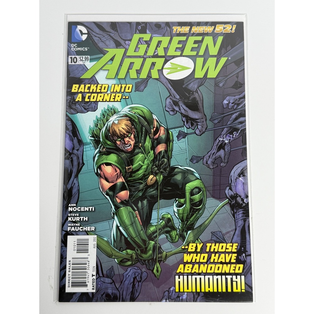 Green Arrow 10 The New 52 DC Comics 2012 Ann Nocenti Steve Kurth Wayne Faucher